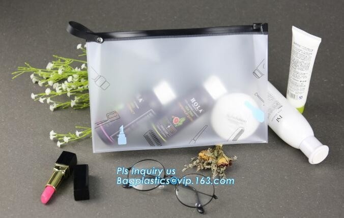 El bolso del lápiz de la cremallera del resbalador de Eva Clear Vinyl Cosmetic Bag, cremallera cosmética transparente promocional del resbalador del bolso del PVC empaqueta el Tr claro