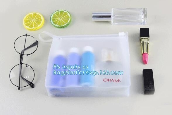 bolso que embala helado del resbalador de la cerradura de la cremallera, herramienta cosmética que empaqueta resbalando los bolsos de la cremallera, bolsos impermeables del resbalador del PE k