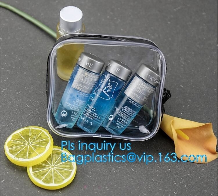 La buena moda del diseño Zippered el bolso del maquillaje del PVC, bolso cosmético del pvc del bolso olográfico del maquillaje, bolsa divertida portátil del maquillaje del viaje