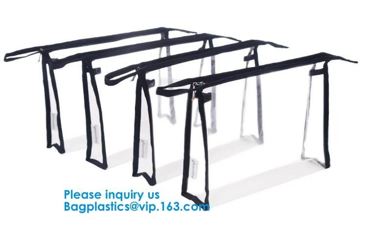 Viaje de la bolsa del PVC que baña el bolso cosmético del lavado del artículo de tocador, bolso cosmético PVC/EVA/TPU/Tarpaulin/Nylon/choza del bolso/de la cremallera de /Wash del bolso