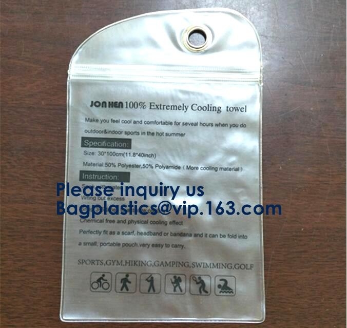 El bolso backseal del PVC, bolso adhensive del PVC, sobre adhensive del PVC, documenta los BOLSOS attacched, bolsos de la cerradura de la cremallera de la hebilla del metal