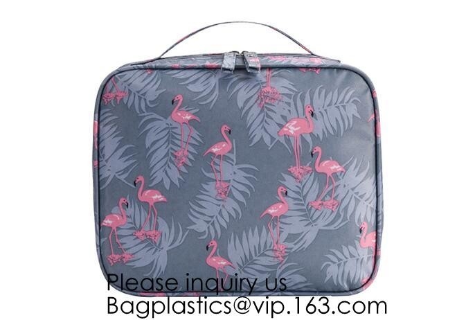 Viaje modificado para requisitos particulares multifuncional del diseño del precio de fábrica que lava el bolso para mujer impermeable del artículo de tocador, bolso del artículo de tocador de la lona