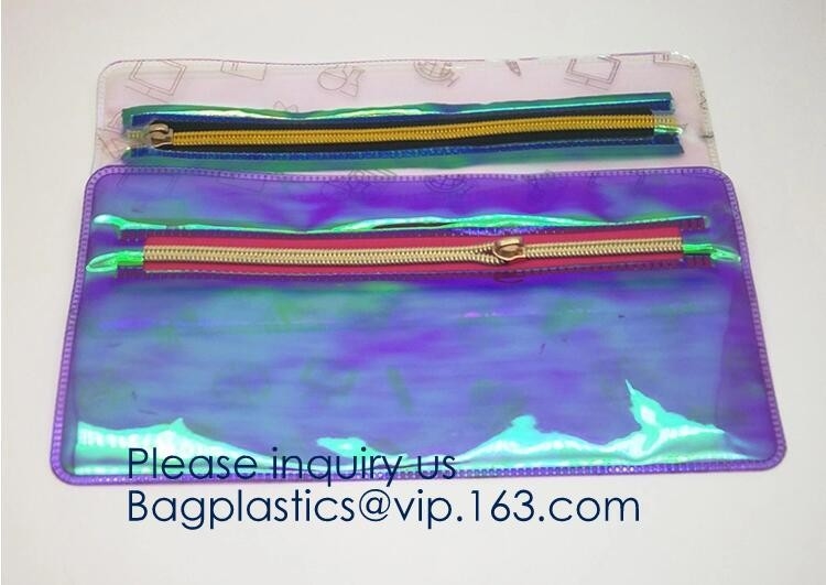 Paquete a prueba de agua del organizador del maquillaje de EVA del maquillaje de la bolsa de los bolsos plásticos suaves semitransparentes al aire libre de encargo PVC/EVA del artículo de tocador