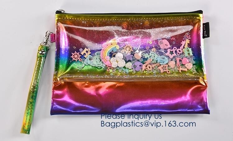 Bolso cosmético modificado para requisitos particulares bolsa del artículo de tocador del bolso del maquillaje de EVA del proveedor de China, bolsa impermeable EVA Women Co portátil del maquillaje del vinilo