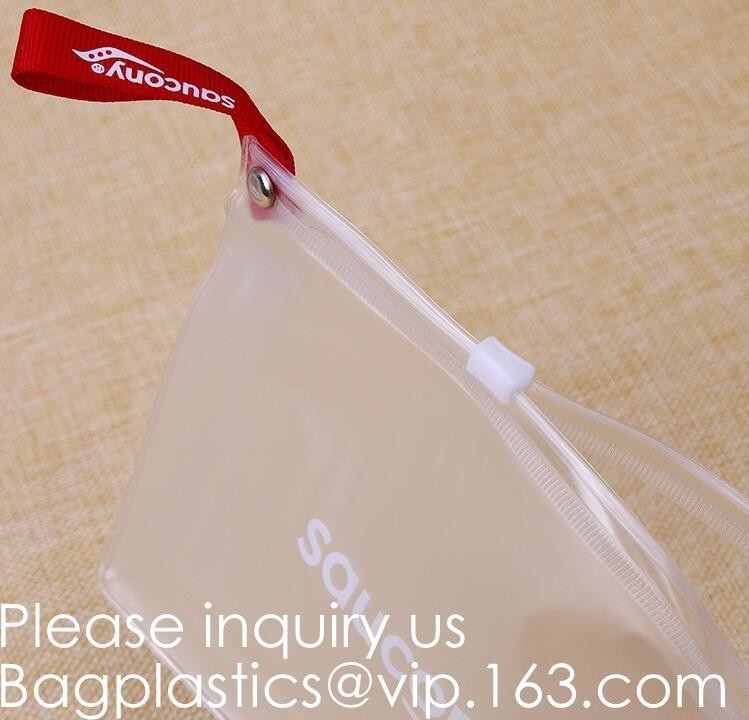 PVC claro Carry On Travel Toiletry Bag para el monedero EVA Zippered Cosmetic Makeup Bag, bagease, bagplastics, PA de la cartera de las mujeres