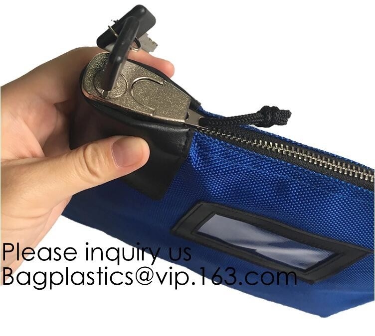 Fijación de bolsos del dinero de la taleguilla A3, del bolso del efectivo de la piel sintética, del bolso para uso general de la moneda para el negocio, del hogar, de la escuela o del uso personal pac