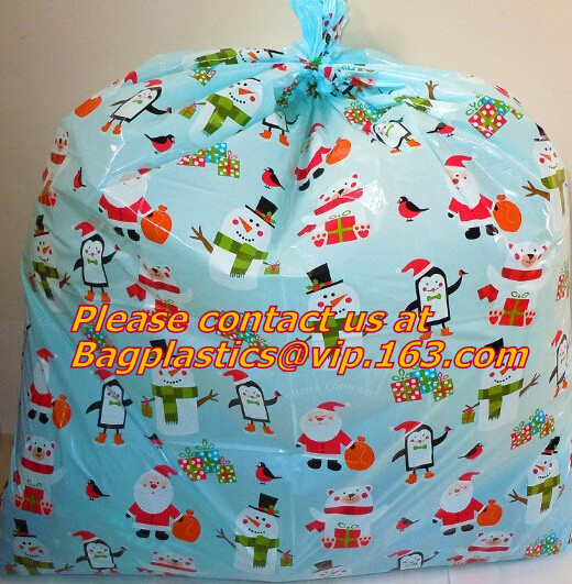 bolsos al aire libre impermeables de la bicicleta del camino, bolsos del regalo de la bicicleta, bolsos de la bici, Santa Sack gigante para el embalaje del regalo de la Navidad