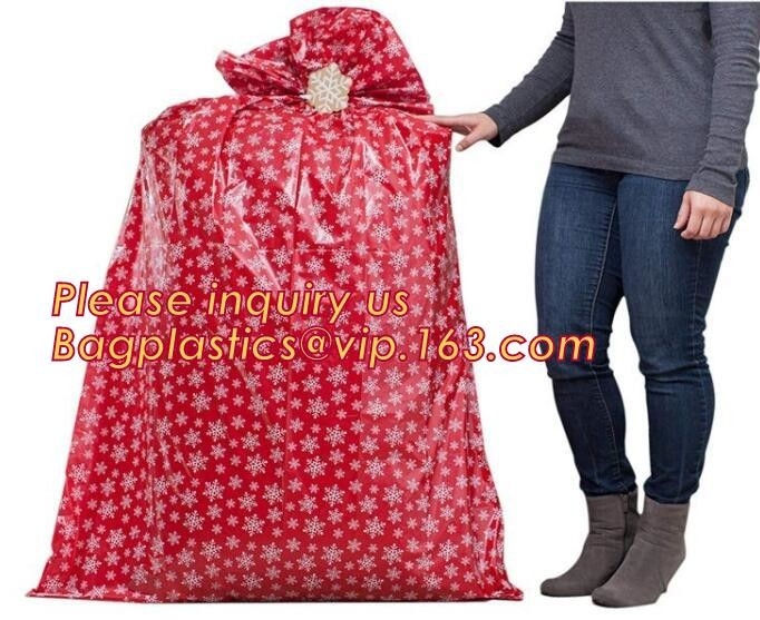 Jumbo de gran tamaño del bolso del paquete del galón 40-45 del bolso transparente polivinílico reciclable de alta calidad del regalo, jumbo/bagplastics gigante/grande