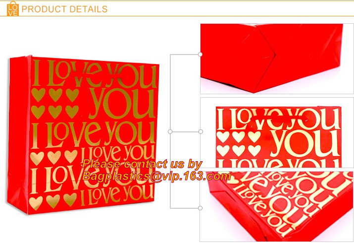 China fabrica la pequeña boda de lujo blanca Logo Printed Paper Gift Bag de encargo del portador con la manija, IMPRIME SU PROPIO LOGOTIPO