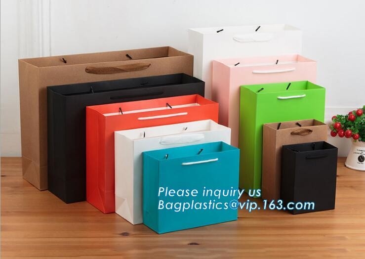 El bolso rosado azul púrpura del regalo del papel del portador de la flor del sistema del grocerybag de la ropa de la vida de Customcolor que hacía compras con el logotipo imprimió, bagea