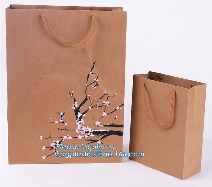 Fabricante de lujo de sellado caliente del bolso de compras del papel de la manija de la cuerda de los PP, bolsas de papel que hacen compras impresas de encargo de la suposición, bagease