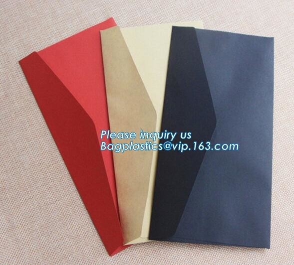 Tarjetas de felicitación de encargo al por mayor 4X6 100 sobres de papel marrones A6, envel marrón de Kraft de la aleta del paquete V del papel de Kraft de la etiqueta privada