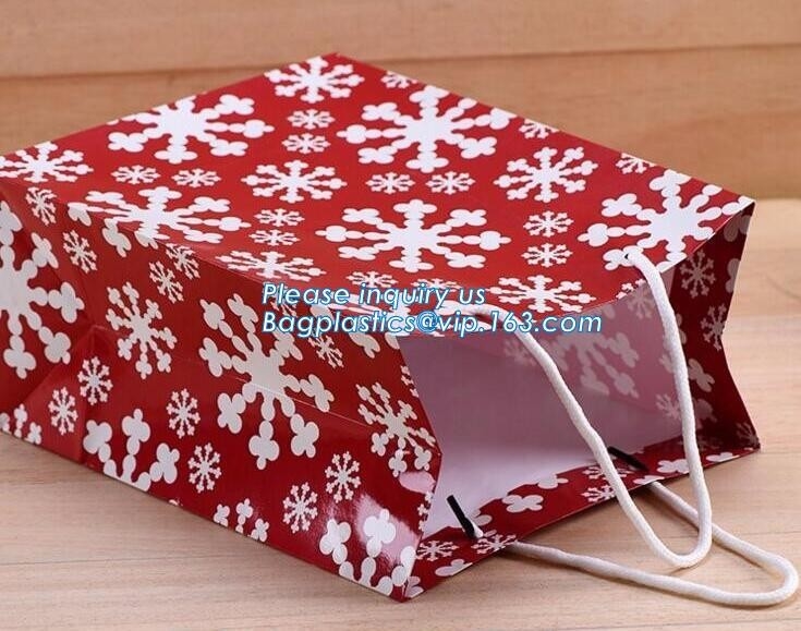 Bolsa de papel de encargo de lujo con el ojeteador, bolso de encargo barato de Logo Liquor Craft Carrier Paper de la impresión con la manija, bagease