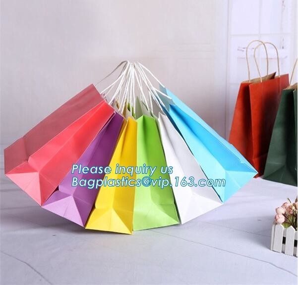 el bolso fuerte de papel para la bolsa de papel del acondicionamiento de los alimentos de la comida, las bolsas de papel superiores/de papel impresa bolsa la impresión en offset