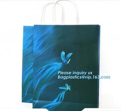 La retrato-forma laminada lustre fuertemente hizo lustre superior reforzado las bolsas blancas en haber acabado de lujo, paquete del bagease