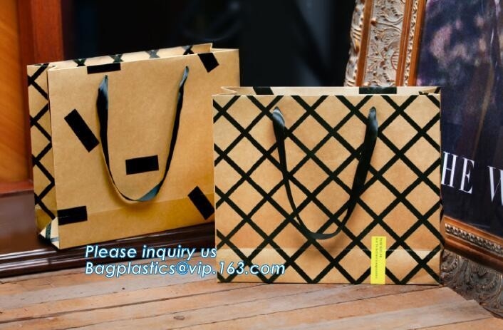 Bolsas de papel lavables de Kraft para el bolso reutilizable biodegradable de la comida de la flor, paquete reciclable del bagease de la bolsa del papel de la flor