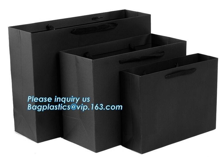 bolso del regalo de la botella de vino del papel de Kraft de la puerta de la Navidad, bolso reciclable de lujo impreso aduana del vino del papel del regalo, bagplastics, bagea