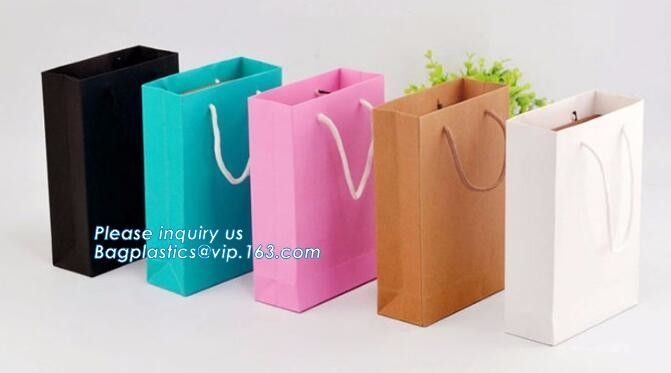 el último bolso de empaquetado del portador de papel del printe del alto grado del estilo con el logotipo modificado para requisitos particulares, acondicionamiento de los alimentos reciclable se lleva Pape