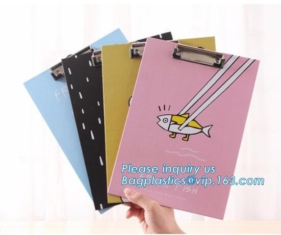 cojín de nota reciclado del papel con el tablero de clip, cojín de nota de papel reciclado precioso con el tablero de clip, notas pegajosas del tablero de clip de papel