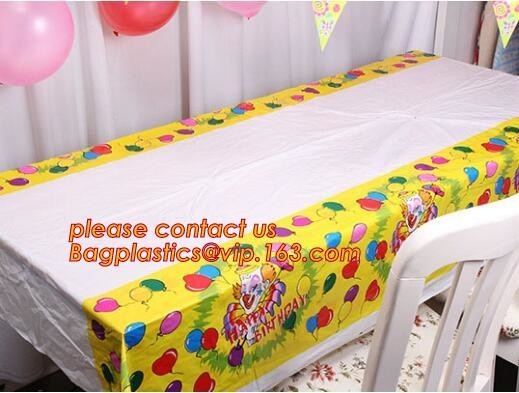 boda BIODEGRADABLE abonable, aniversario, cumpleaños, paño de Patry Decorations Table Cover Table del acontecimiento de la boda de la tabla
