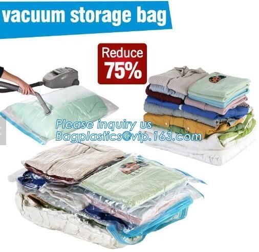 Bolso del almacenamiento del vacío que viaja, bolso colgante del almacenamiento del vacío, bolso del almacenamiento del vacío del cubo, bolso plano del almacenamiento del vacío, bagease, PA