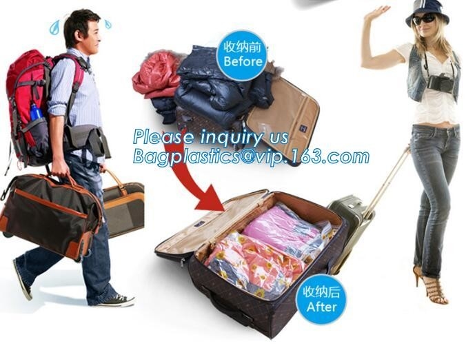 colchón del bolso del ahorro de espacio, bolsos del almacenamiento con la bomba, paquete del VAC del sello de vacío, ahorro de espacio del sello de vacío, clothi del embalaje de vacío