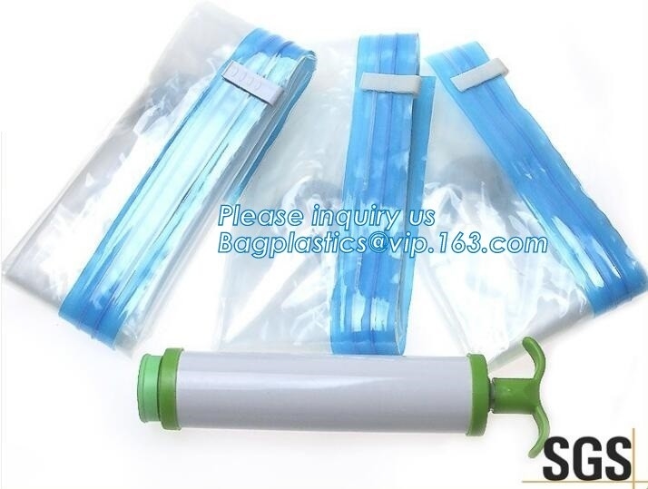 bolsos que embalan del edredón del vacío, bolsos planos del ahorrador del espacio del sello de vacío, bolso caky del viaje del vacío de la compresión, bagplastics, bagease
