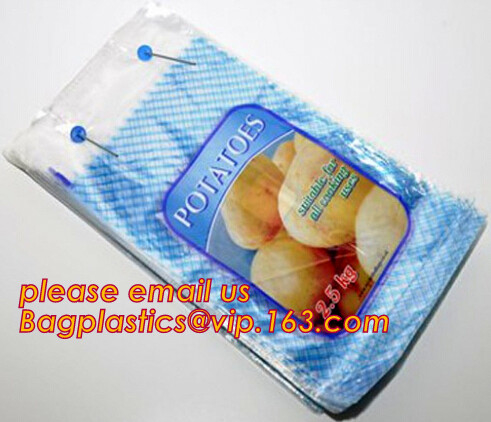 El wicket polivinílico claro de la categoría alimenticia de la fuente de China empaqueta bolsos de hielo empana bolsos con la impresión, bagease polivinílico pac de los bolsos del wicket de la categoría alimenticia