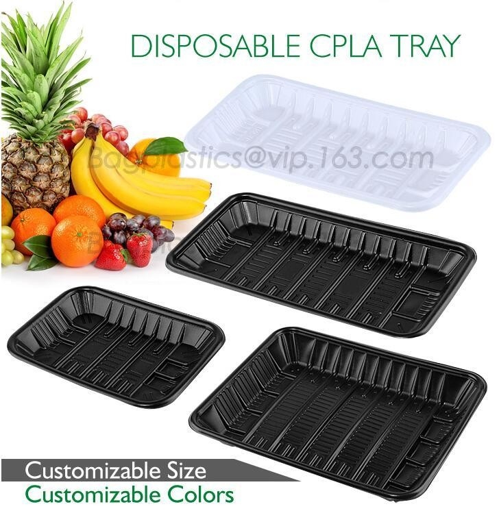 Prodcts con mejores ventas de la placa del PLA, placa de cena biodegradable del PLA para el uso del restaurante, caja de la comida del pla para la carne