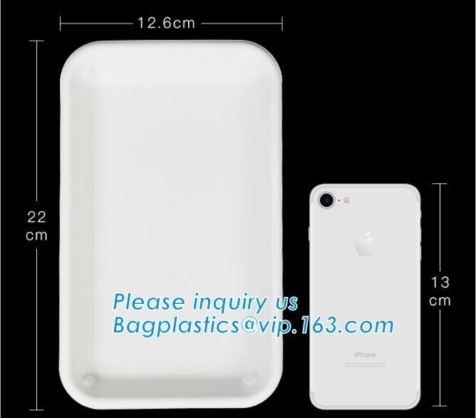 placa de papel disponible 10&quot; de la caña de azúcar biodegradable y abonable del 100% x8 &quot; placa oval, vajilla disponible redondo s de 7 pulgadas