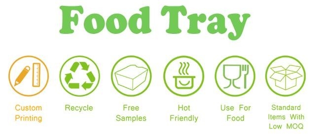 La venta caliente se lleva la fiambrera reciclada del plegamiento del papel de Kraft para la categoría alimenticia de empaquetado de los alimentos de preparación rápida, paquete del papel acanalado de Kraft