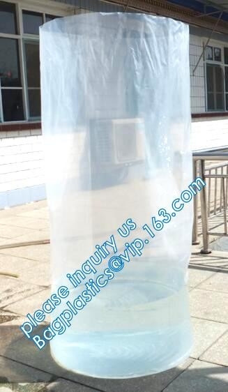 Bolso redondo biodegradable de la parte inferior, bolso de alineación plástico, trazador de líneas interno del tambor plástico inferior redondo, mesón plástico inferior redondo del tambor