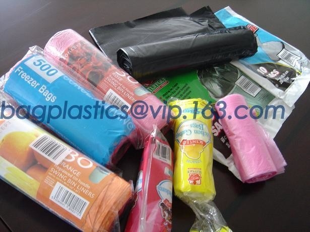 Hogar y viaje biodegradable del bolso del Fácil-lazo de Fragranced, lavanda, polvo de talco, pepino, o mango brasileño, bolso perfumado