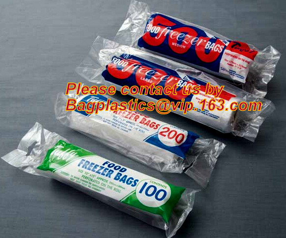 El lazo de los bolsos de basura espesa los trazadores de líneas materiales del compartimiento de los bolsos para la oficina, hogar, cuarto de baño, cocina, 80 cuenta, bagplast del bagease