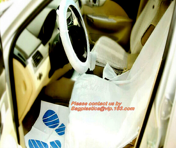 Cov disponible del asiento de la funda de asiento de la funda de asiento de los asientos de carro del volante de la cubierta de la hoja del coche de la cubierta disponible reutilizable de nylon de la alfombra