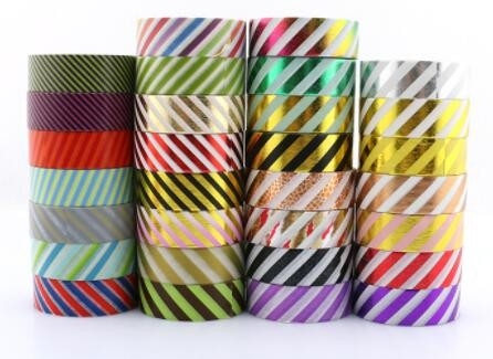 Tarjeta de cinta de papel japonesa plástica que hace a mano, paquete de la caja de regalo, Scrapbooking, decoración del papel los 5cm de Washi de la base de los efectos de escritorio
