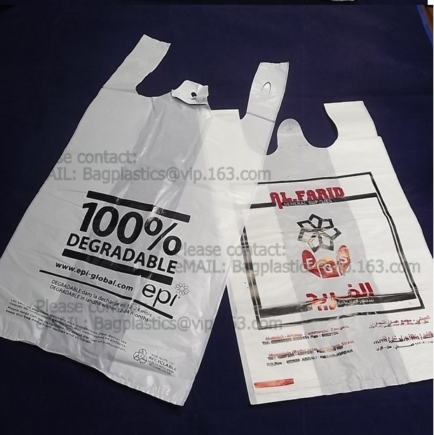 El estiércol vegetal biodegradable empaqueta los pequeños bolsos de basura de la cocina, certificados por el BPI y VINCETTE, los bolsos altos de la cocina hechos con reciclado
