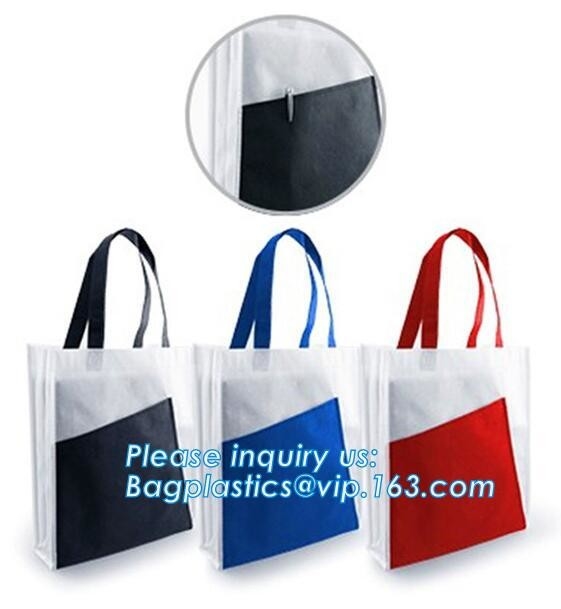 El bolso no tejido laminado reutilizable plegable promocional de alta calidad al por mayor, Eco modificó Promotio para requisitos particulares de lujo de calidad superior