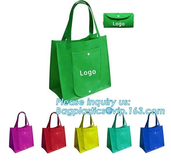 Los bolsos no tejidos reciclables de Tote Carry Custom PP de las compras de la tela de Wholesale Promotional Price del fabricante, bagease, embalan
