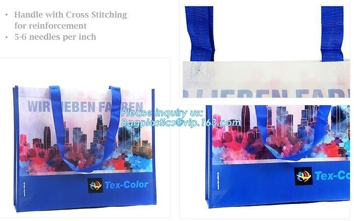 Bolso no tejido reutilizable promocional del d-corte del eco, bolso no tejido laminado de alta calidad laminado, BAGEASE de los PP del precio de fábrica
