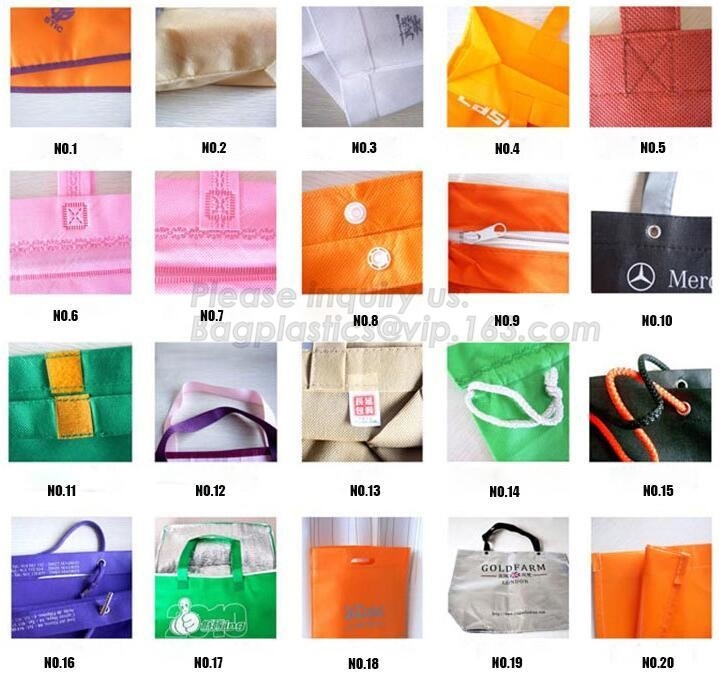 Los pp promocionales laminaron el bolso no tejido reciclado impreso de encargo del ultramarinos del tnt del eco, estilo manejado Materia disponible que hacía compras