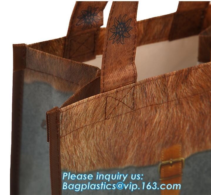 Las compras plegables de encargo no tejidas de Wholesale Promotional Cheap del fabricante de los bolsos reciclan el bolso no tejido de los PP, bagease, ltd