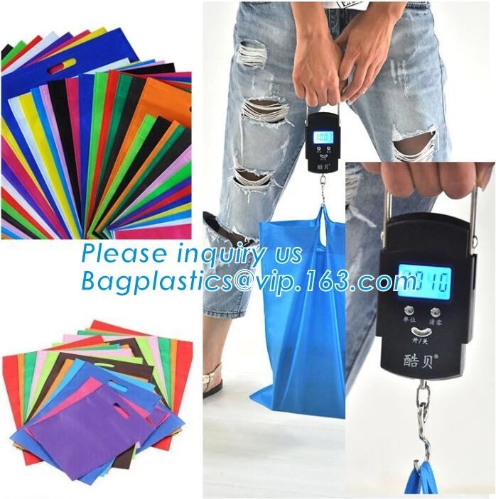 Las compras plegables de encargo baratas promocionales al por mayor reciclan el bolso no tejido de la lona, sho no tejido impreso de encargo del bolso del totalizador