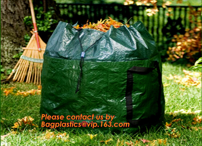 Bolso que cultiva un huerto reutilizable con el estallido encima del bolso, estallido de la tapa encima de los bolsos para la hoja, bolsos del jardín, bolso que cultiva un huerto resistente reutilizable del jardín