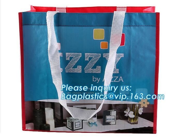El fabricante Wholesale Price Custom de China imprimió Eco amistoso recicla los PP reutilizables laminó a Tote Shopping Bag tejido pac
