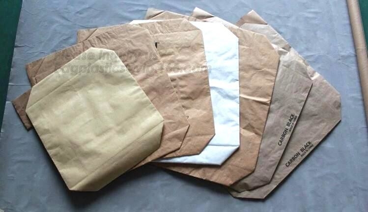 El ALIMENTO PARA ANIMALES, bolso de alimentación del caballo, bolsos del pienso, categoría alimenticia agrícola de la industria química coloreó la bolsa de papel de Kraft, pape 25kg