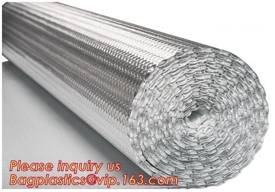 Las hojas reflexivas del aislamiento de la burbuja del calor de aluminio de la hoja para el piso del tejado un dwall, epe hacen espuma hoja /Fire del material de aislamiento