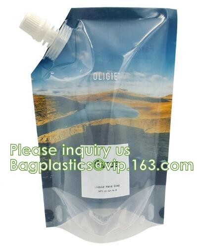 Bolso del bolso del bolso de aluminio del papel del canalón autoadhesivo inferior plano del bolso y del sello del patio del bolso de la boca biodegradable, abonable, st del maíz